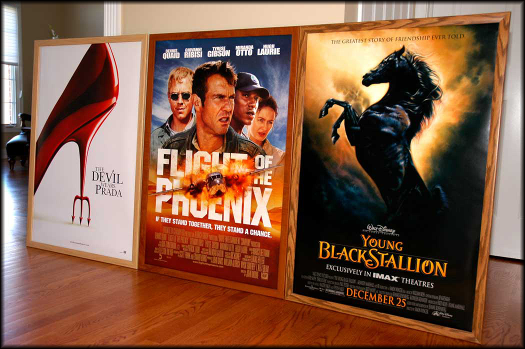 film poster size